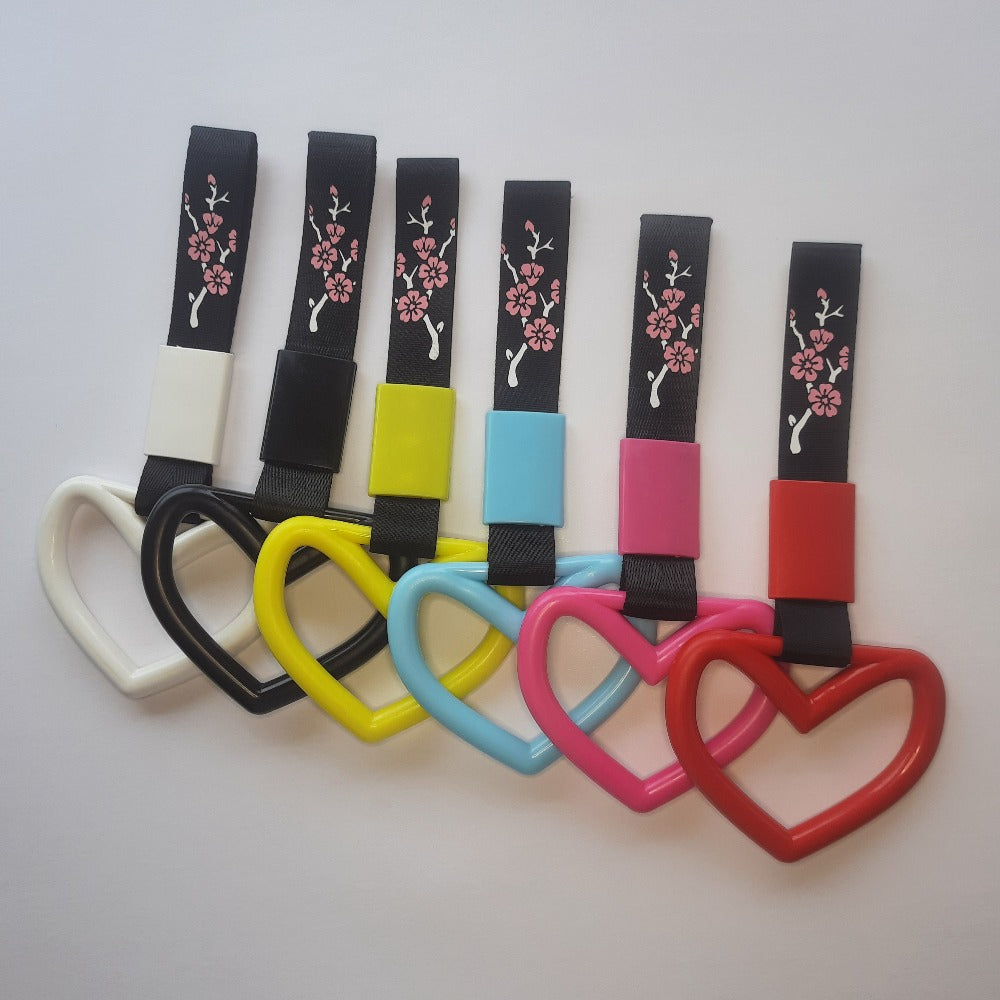 JDM Heart Tsurikawa handle