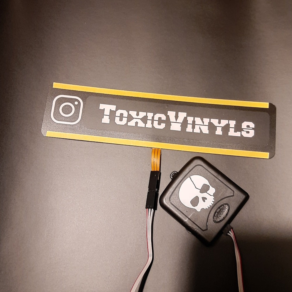 Personalised Insta electric sticker