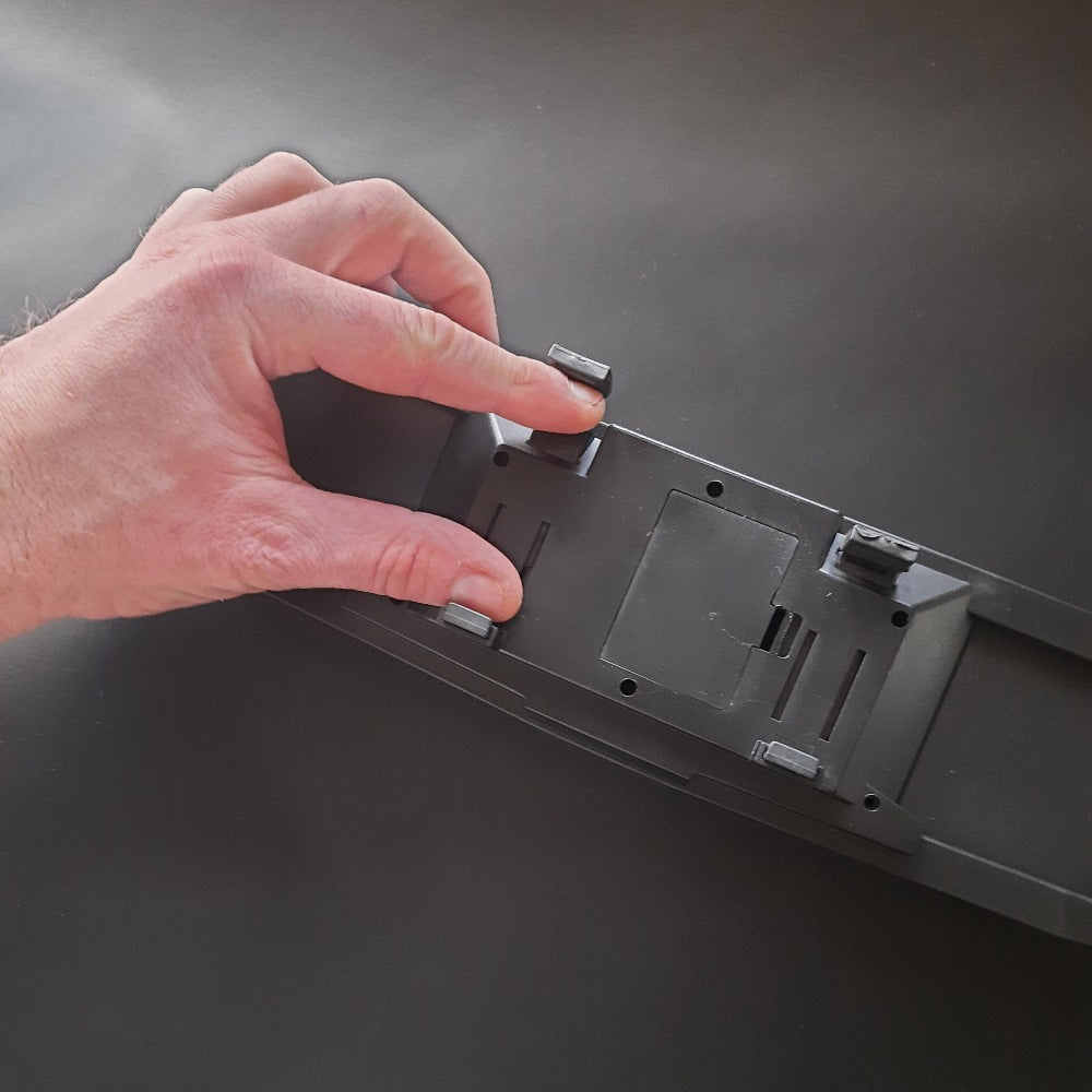 back side of infinity mirrror