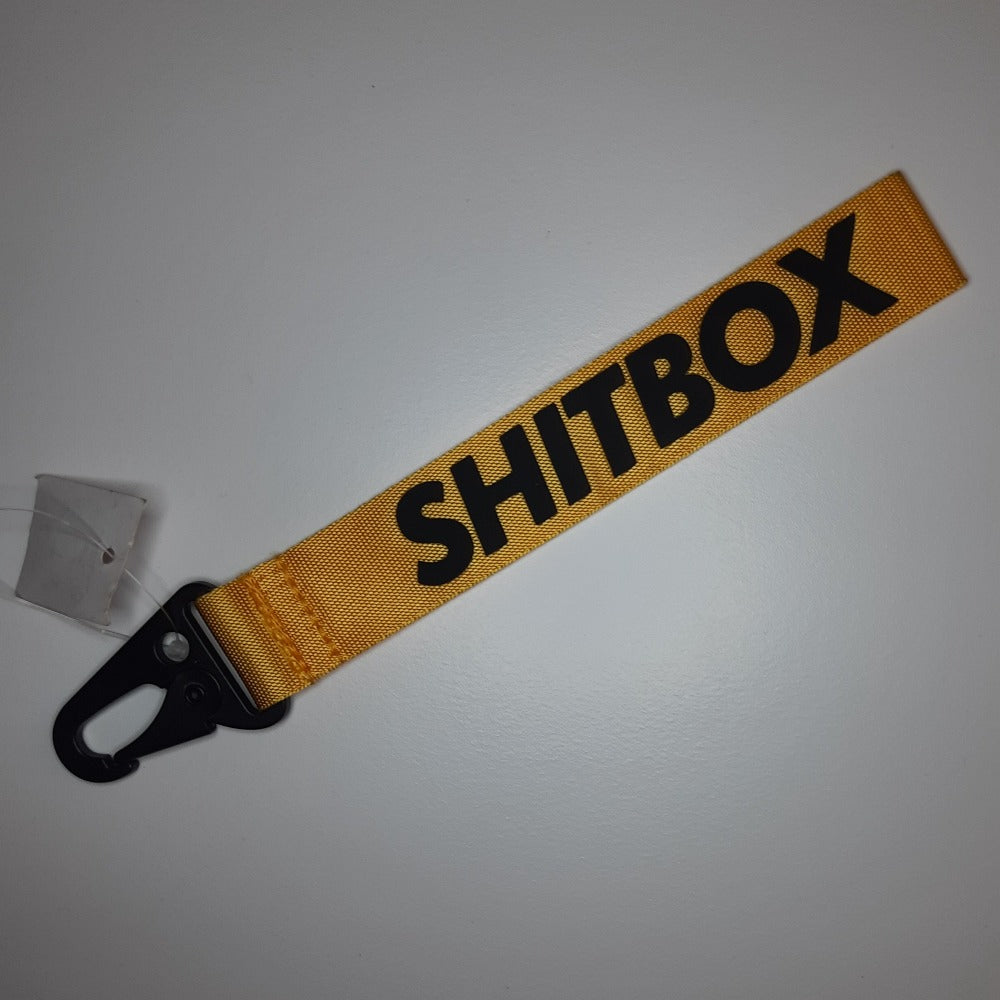 SHITBOX Keytag Keyring Yello