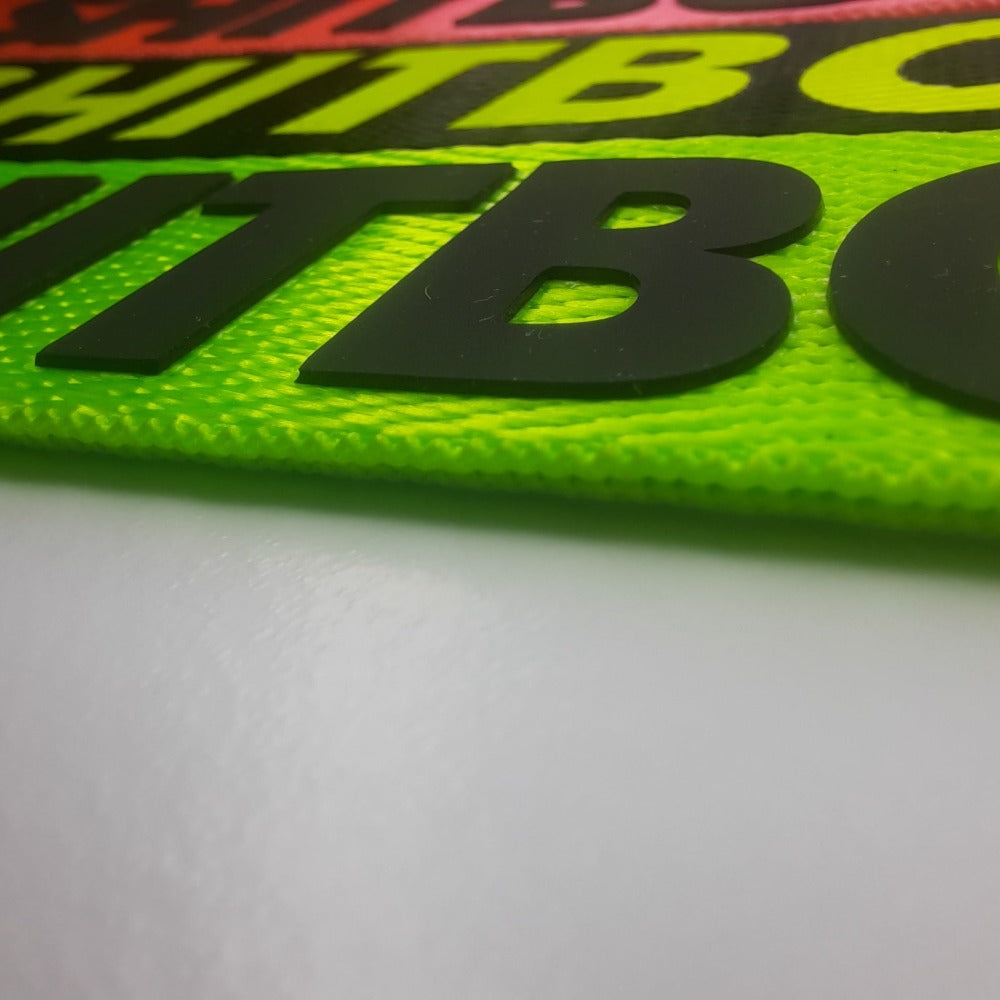 SHITBOX Keytag Keyring HTV Thickness