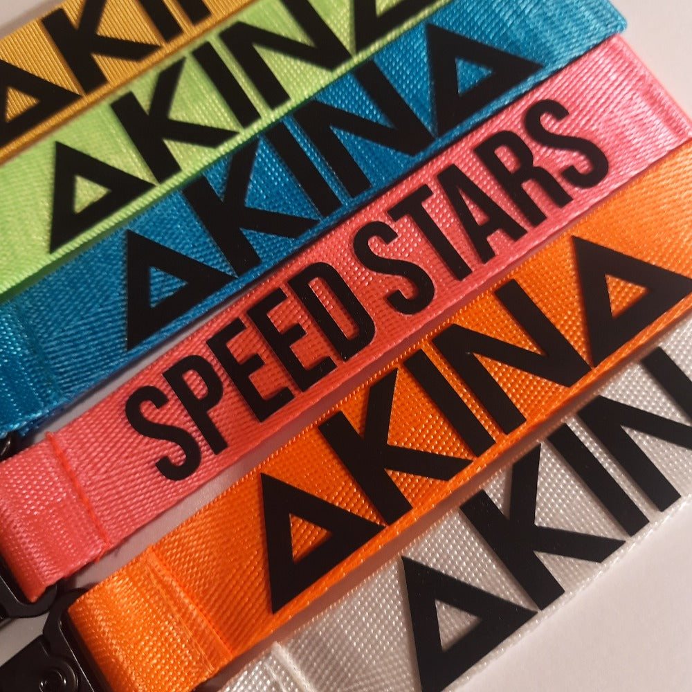 AKINA SPEED STARS jdm keyring keyclip keytag keychain