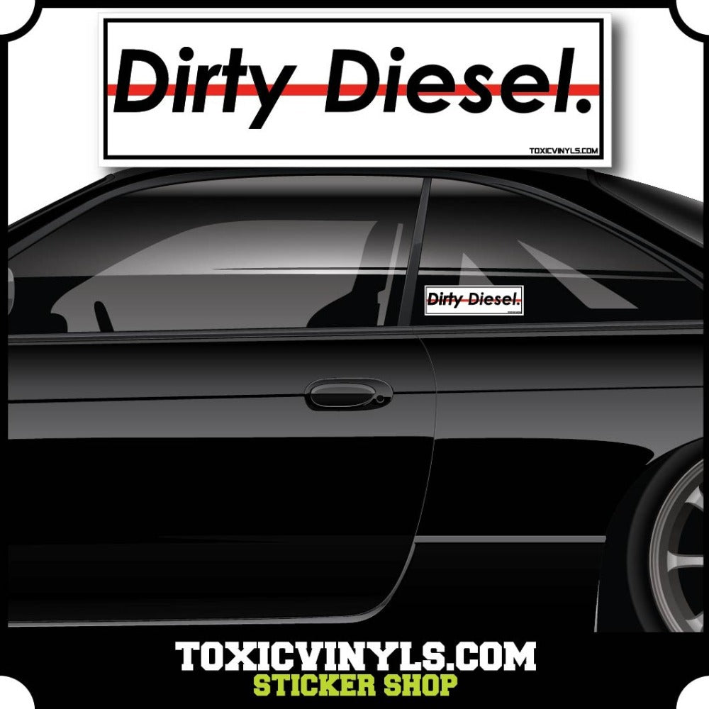 Slap Sticker Dirty Diesel