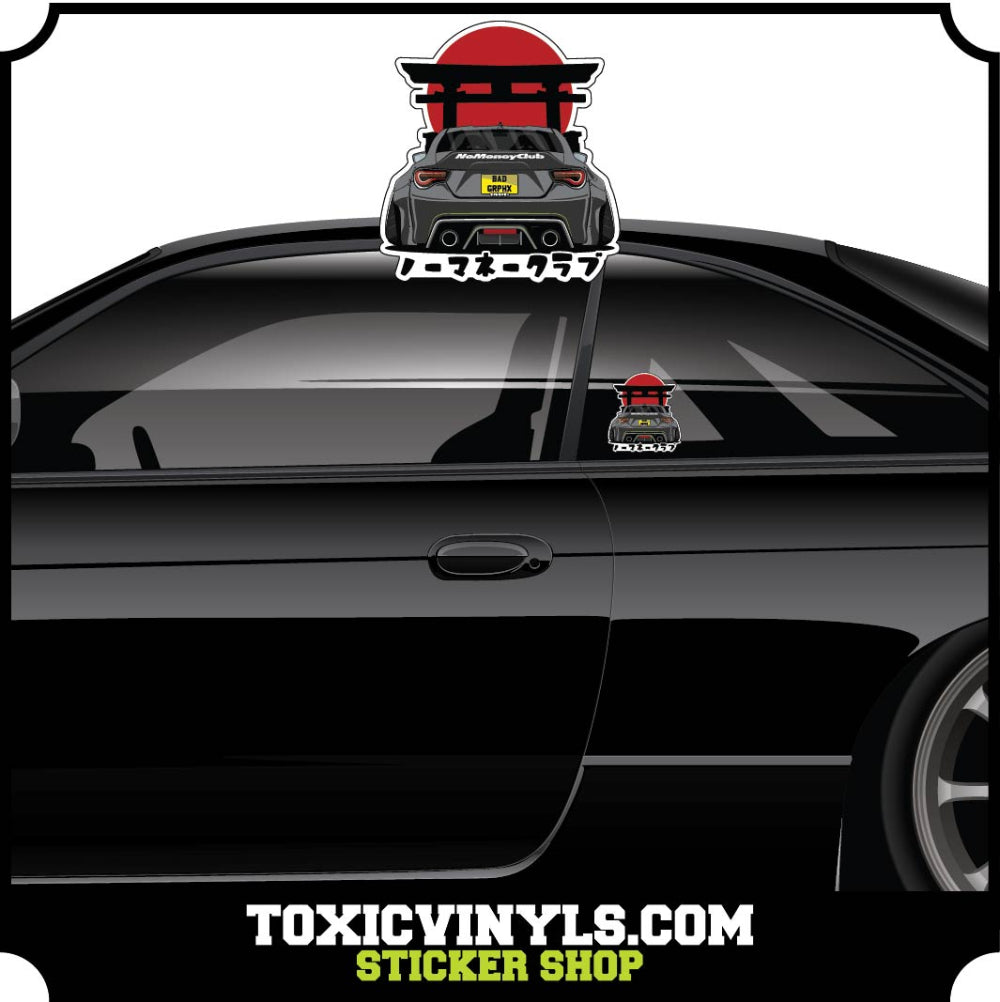 toyota gt86 car sticker