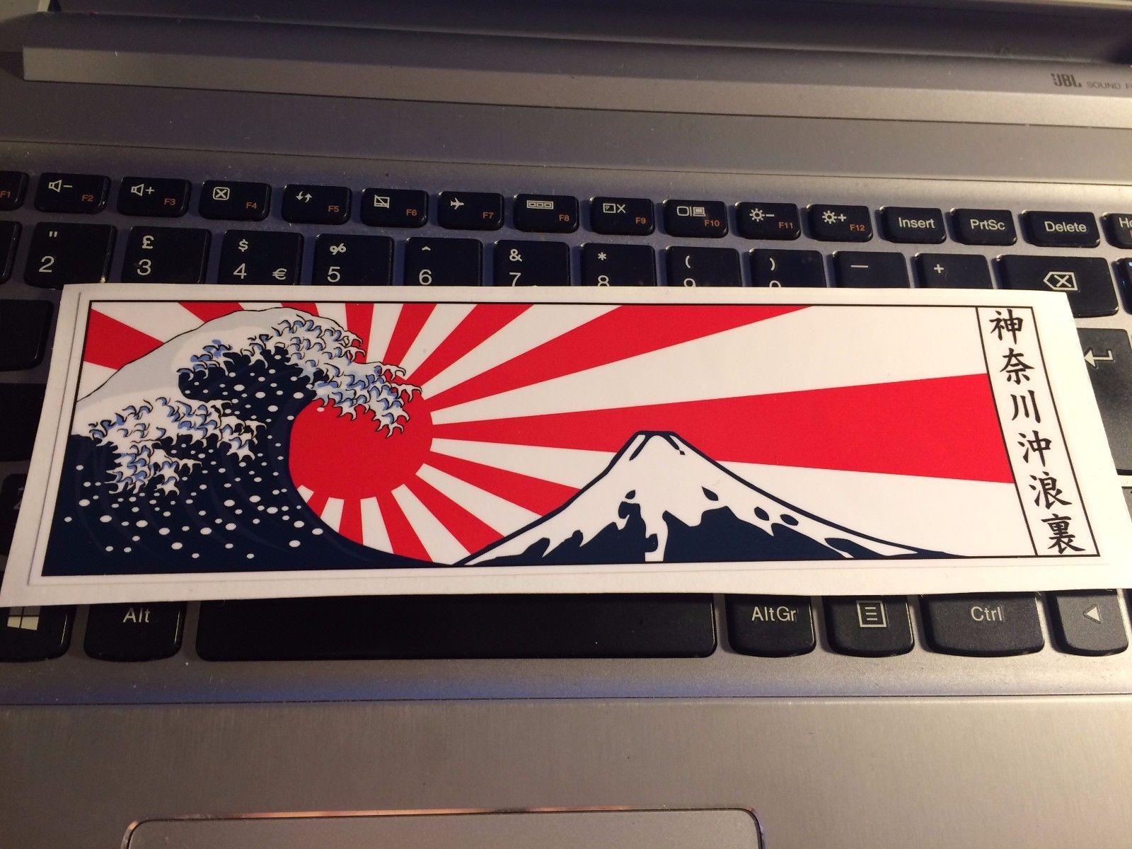 Great Wave of Kanagava Slap Sticker