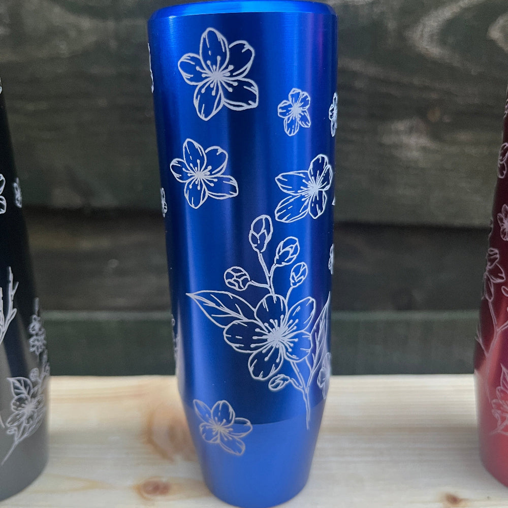 jdm sakura gear knob, jdm car shifter blue