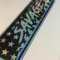 Savage sparkle silver slap sticker by toxicvinyls.com