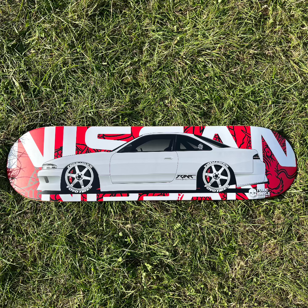 Nissa nSilvia S14 wall art jdm skate desk