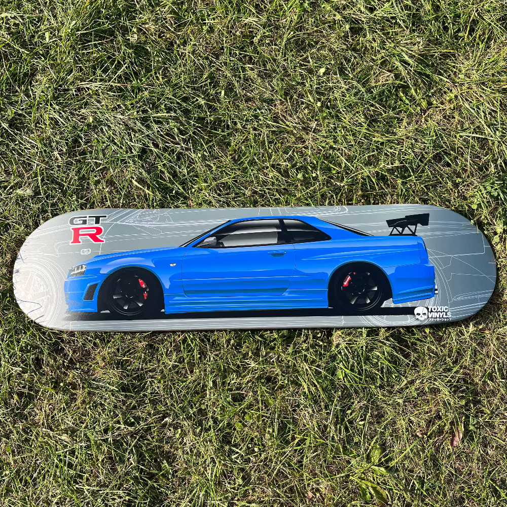 Nissan GTR r34 JDM car Skate desk
