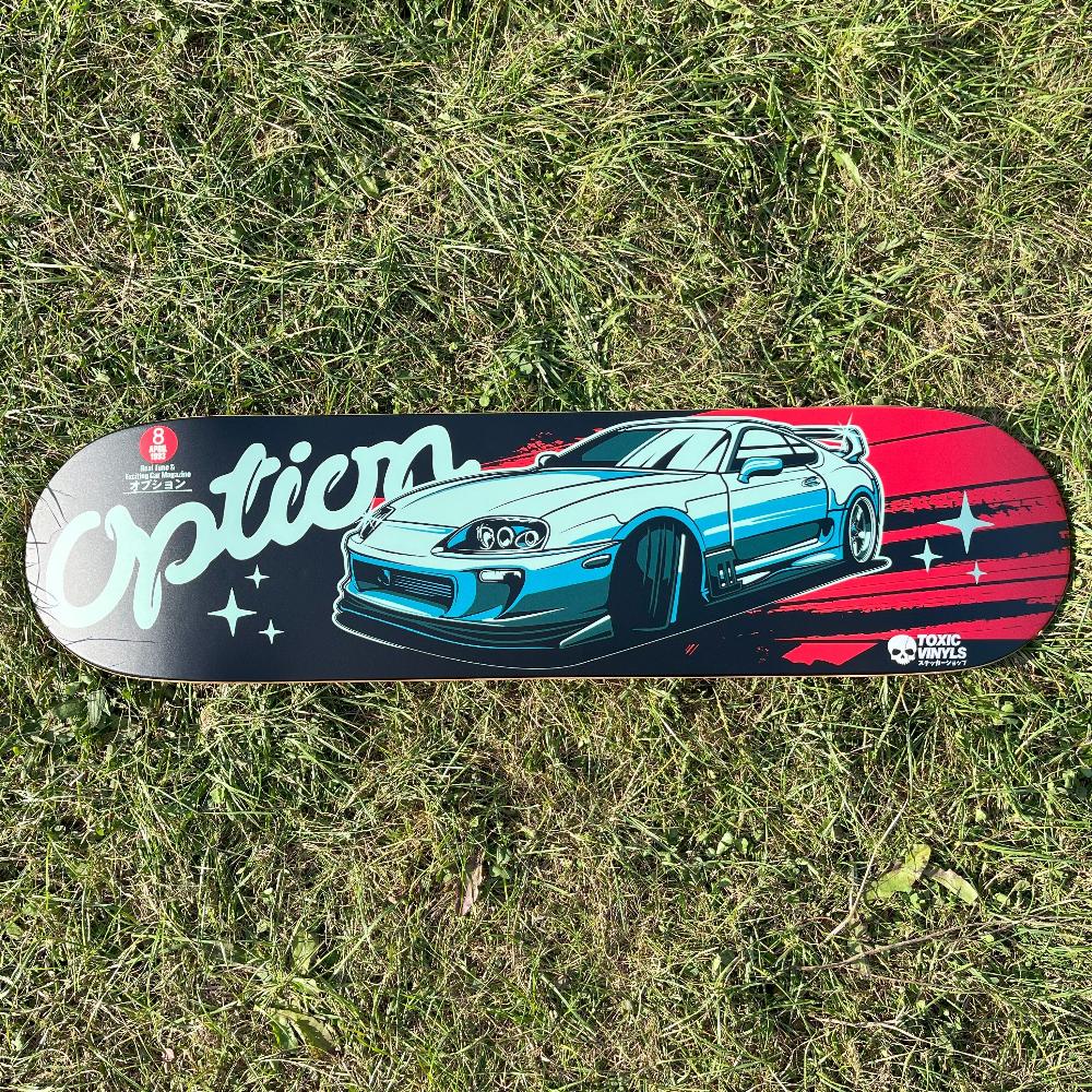 Toyota Supra JDM Skate deck