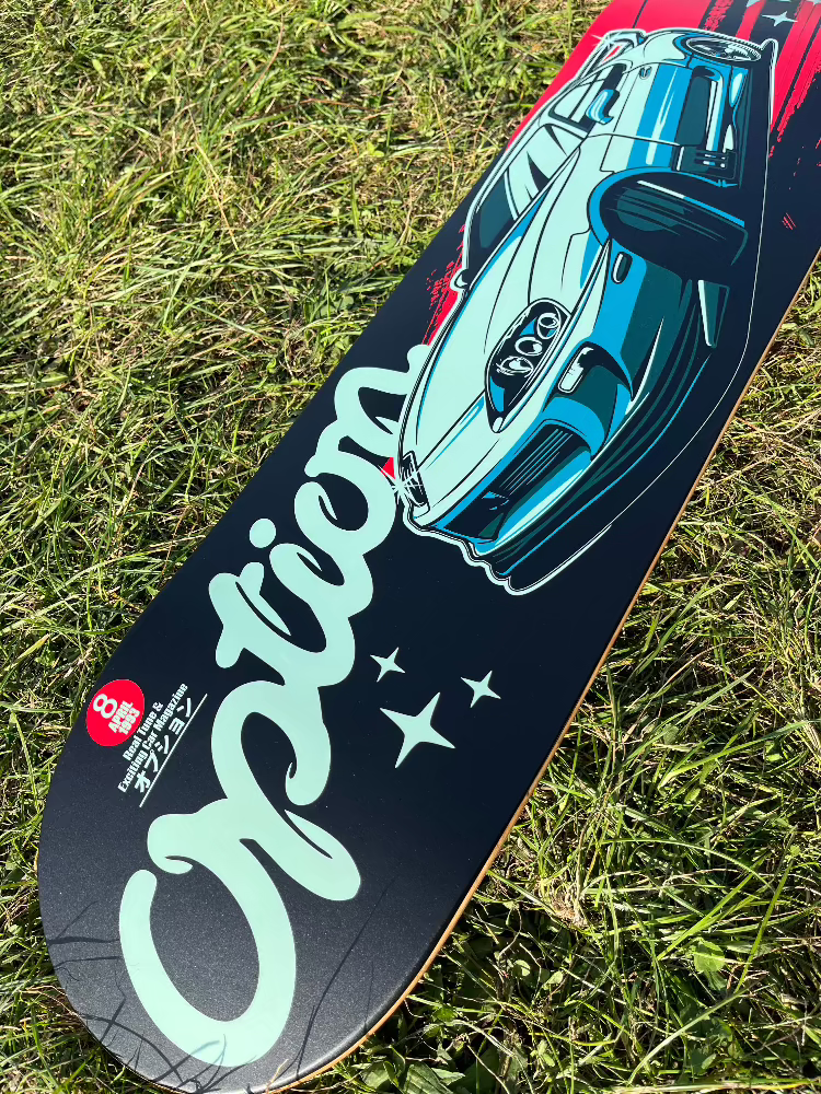 Toyota Supra JDM Skate deck