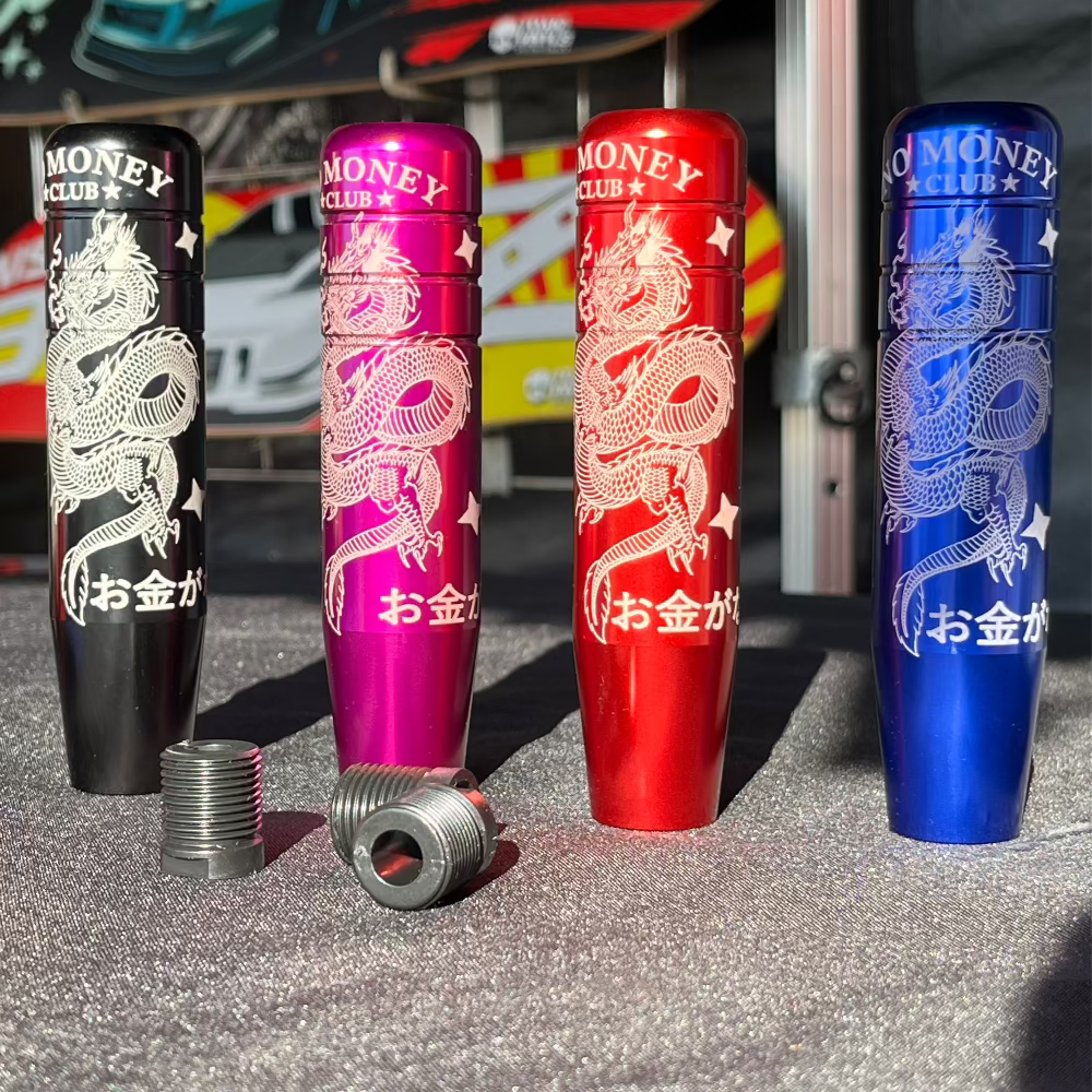 JDM Gear Knob Dragon Engraved ear knob JDM Gear Shift game shifter