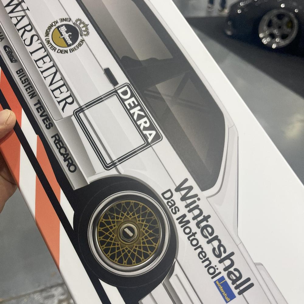 BMW E30 M3 race car skate deck wall decor