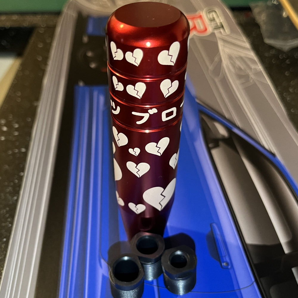 Broken Hearts jdm Gear knob Jdm Gear shift game shifter