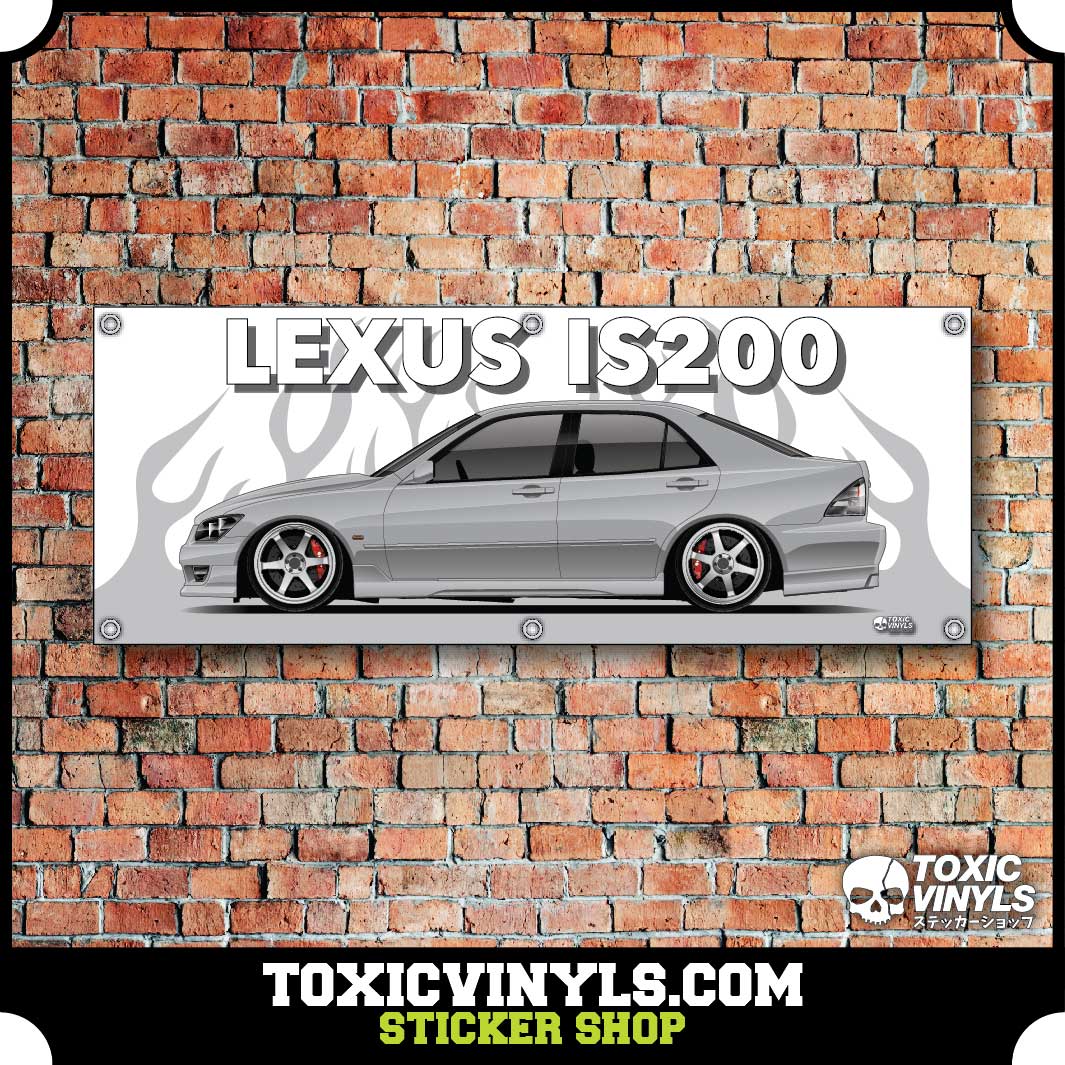 JDM Workshop banner Lexus IS200 JDM
