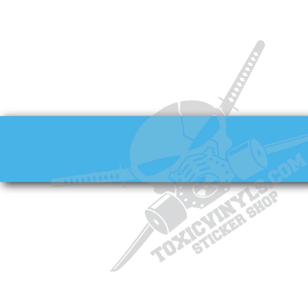 SINGLE COLOUR Windscreen Sunstrip Banner