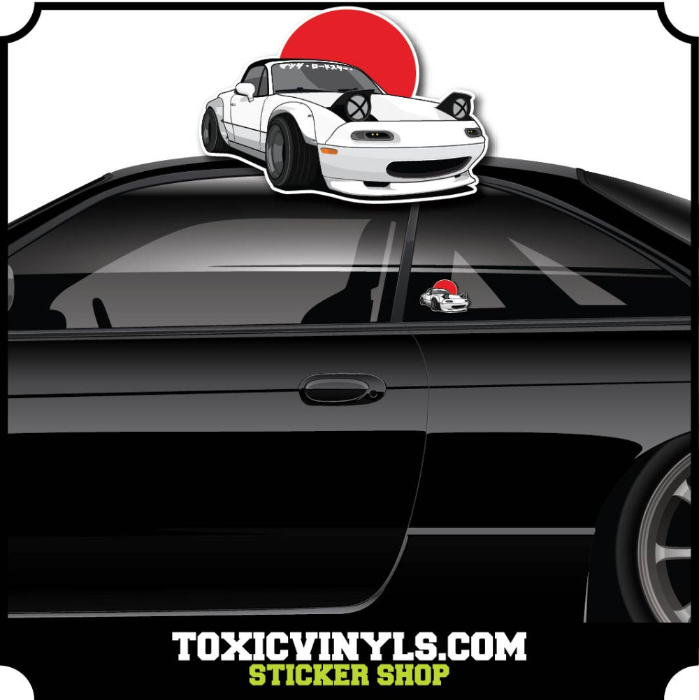 Mazda MX5 car sticker