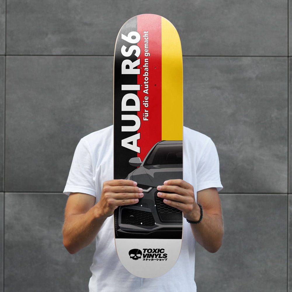 Audi RS6 C7 Wall art skate deck