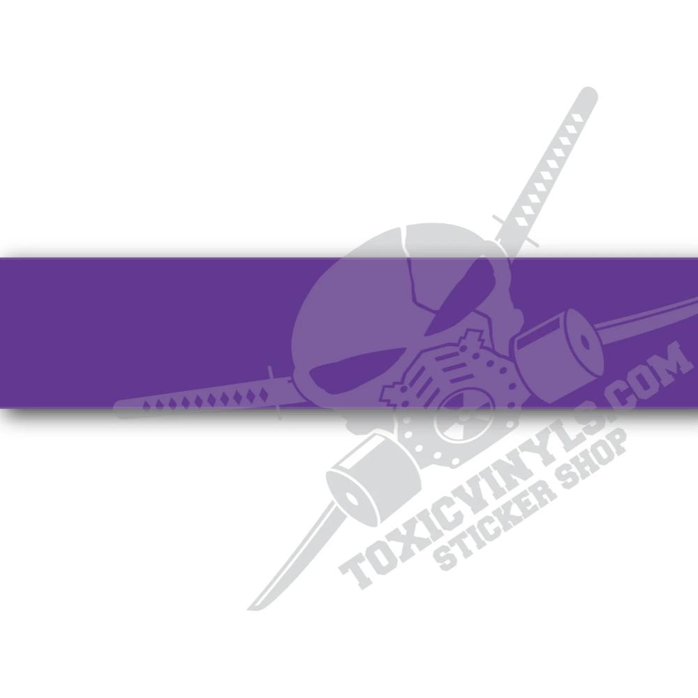 SINGLE COLOUR Windscreen Sunstrip Banner