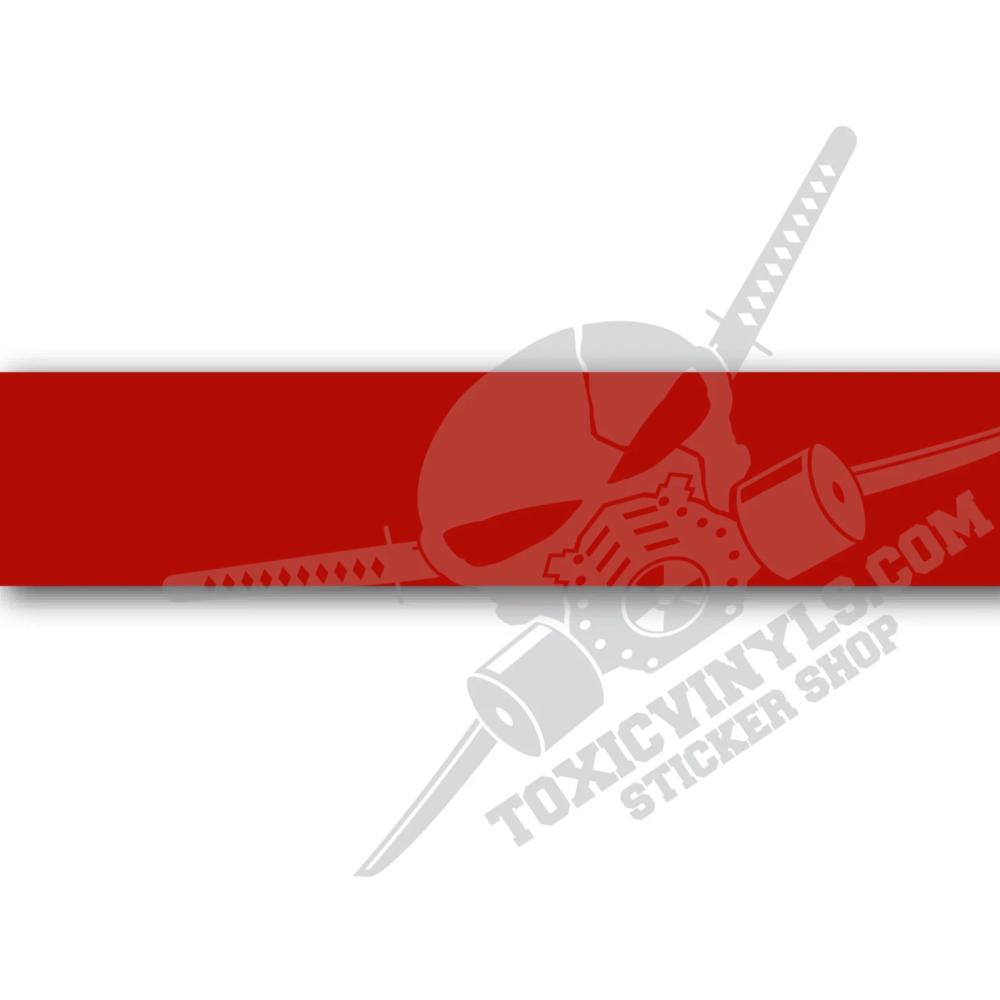 SINGLE COLOUR Windscreen Sunstrip Banner