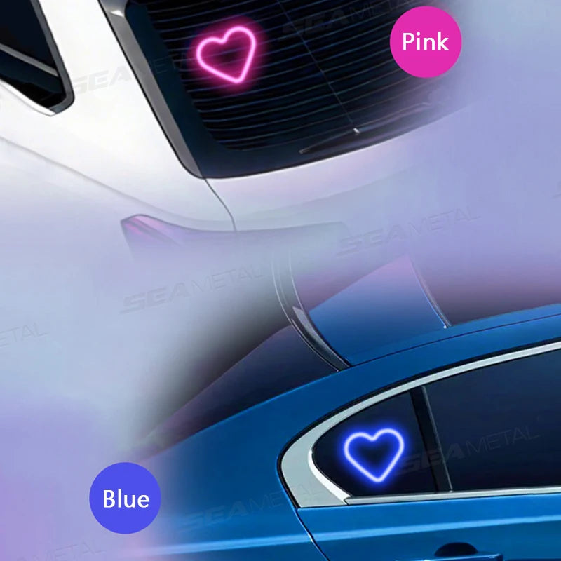 Heart Shaped Car Ambient Light Led Atmosphere Light