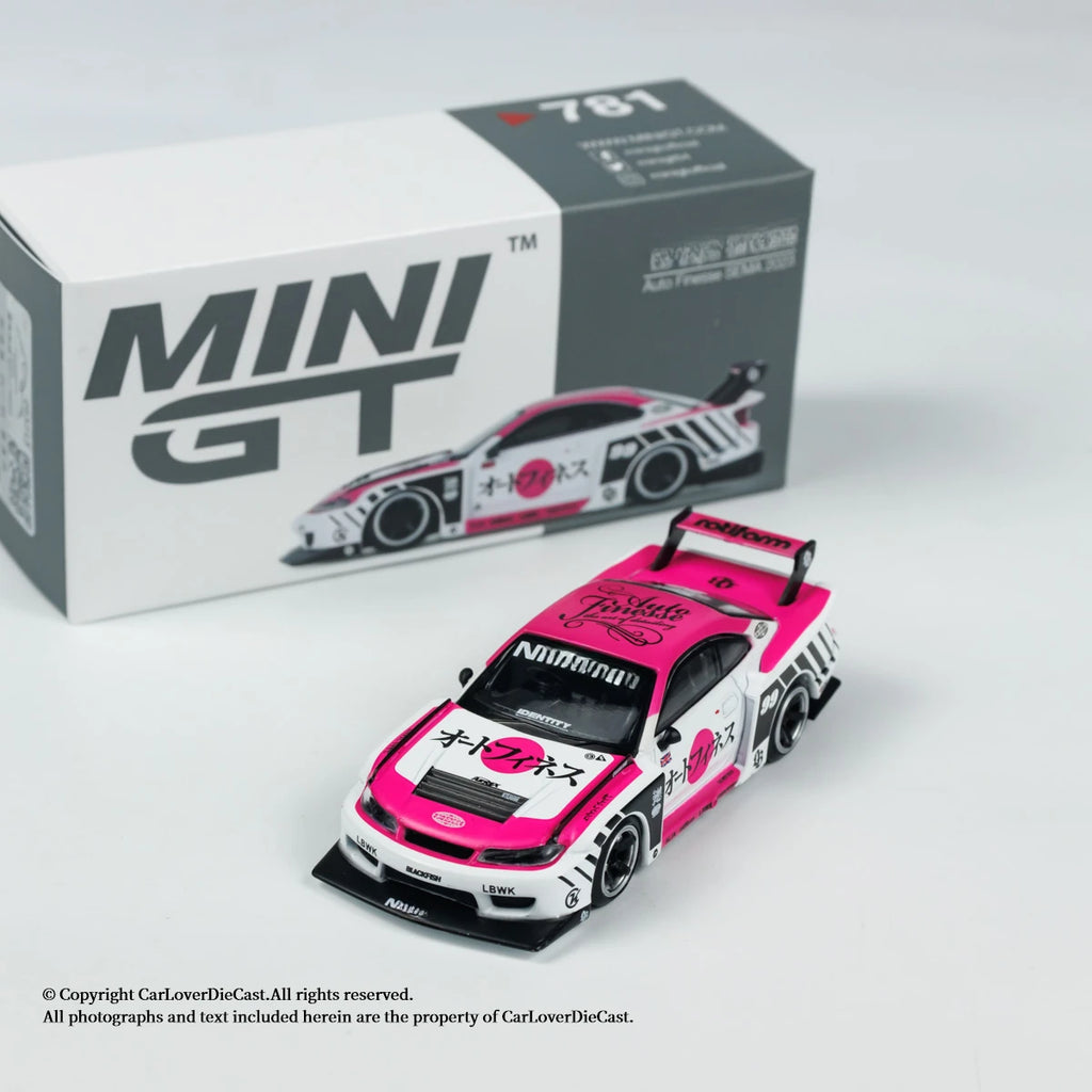 MINIGT 1:64 LB-Super Silhouette S15 SILVIA Diecast Model Car