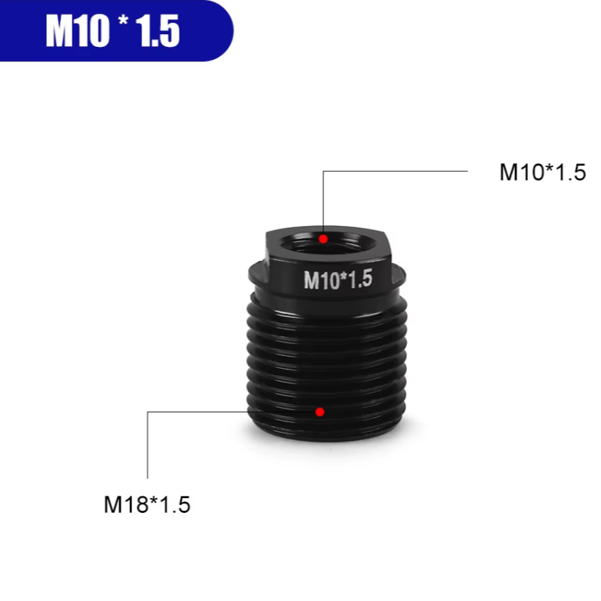 Aluminium gear knob thread adapters M10x1.5
