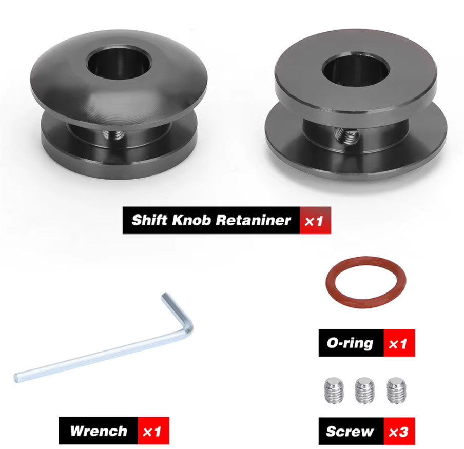 Universal Shift Knob Stopper Shifting Head Limiter Fixed Base Gear Head Buckle Aluminum Car Gear Knob