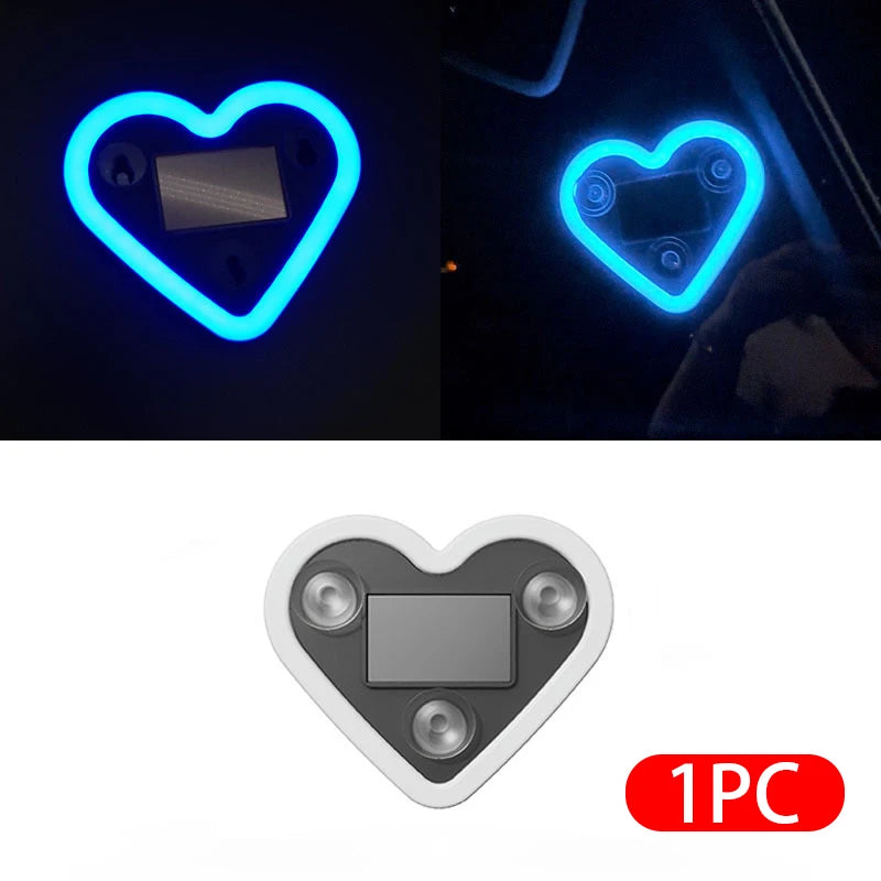 Heart Shaped Car Ambient Light Led Atmosphere Light