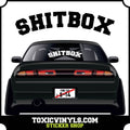 Shitbox large rear window graphic