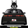 Samurai  large rear window graphic