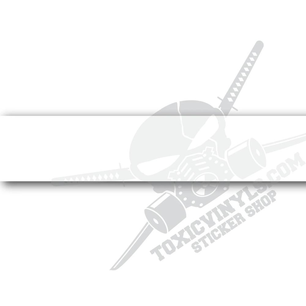 SINGLE COLOUR Windscreen Sunstrip Banner