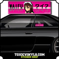Waifu JDM Slap Sticker