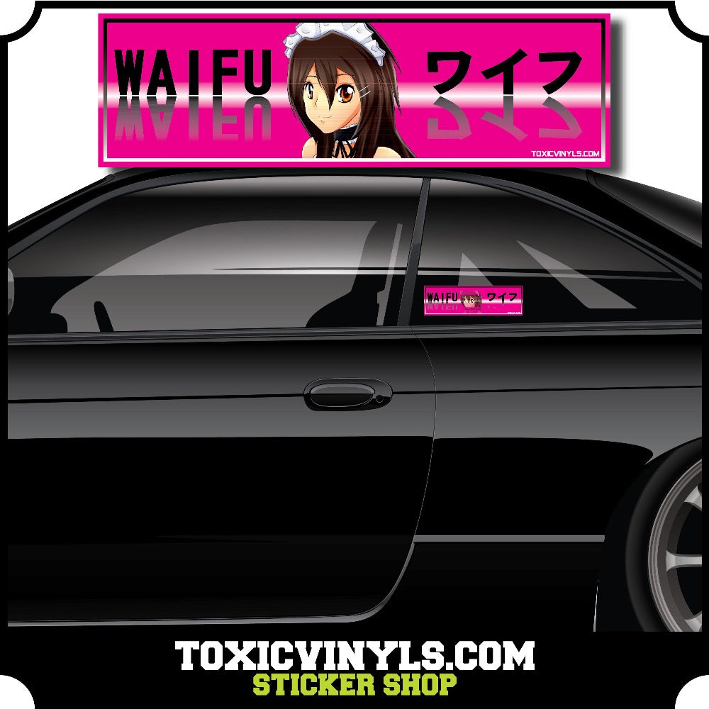 Waifu JDM Slap Sticker