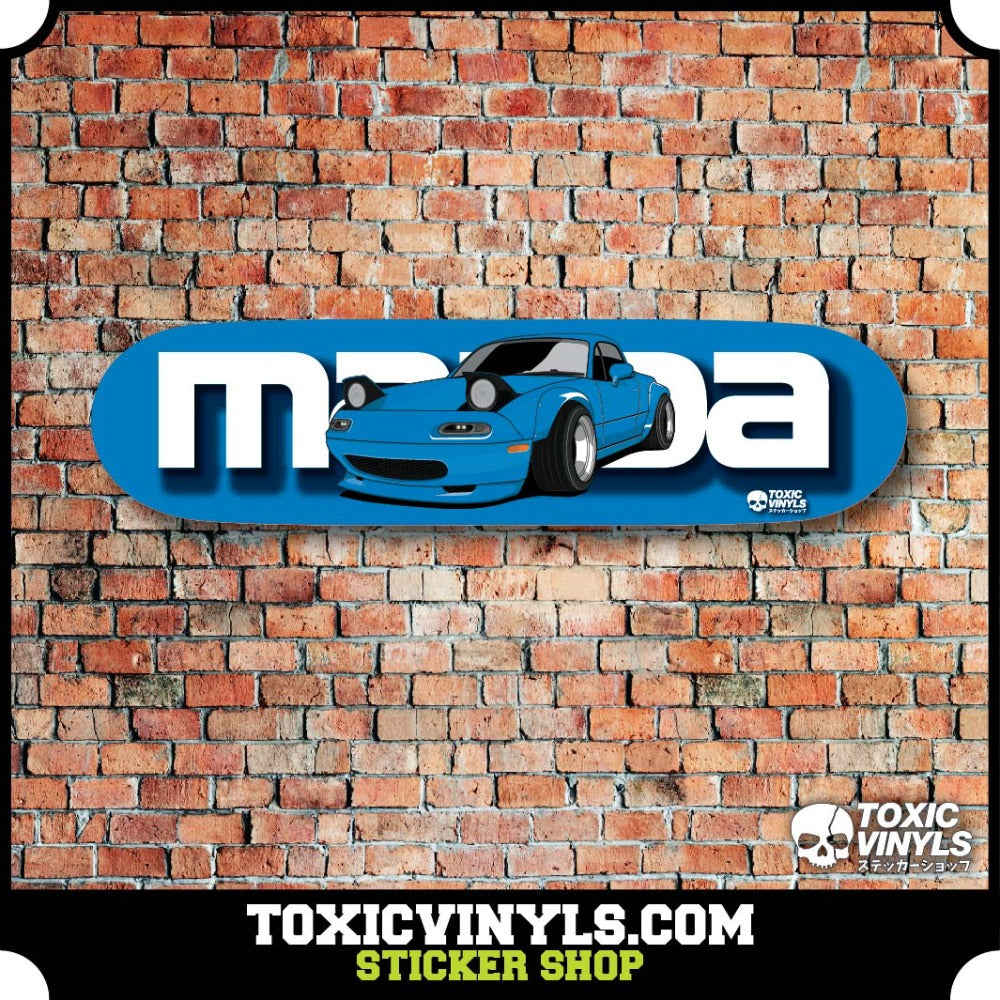 Mazda mx5 miata jdm skate deck