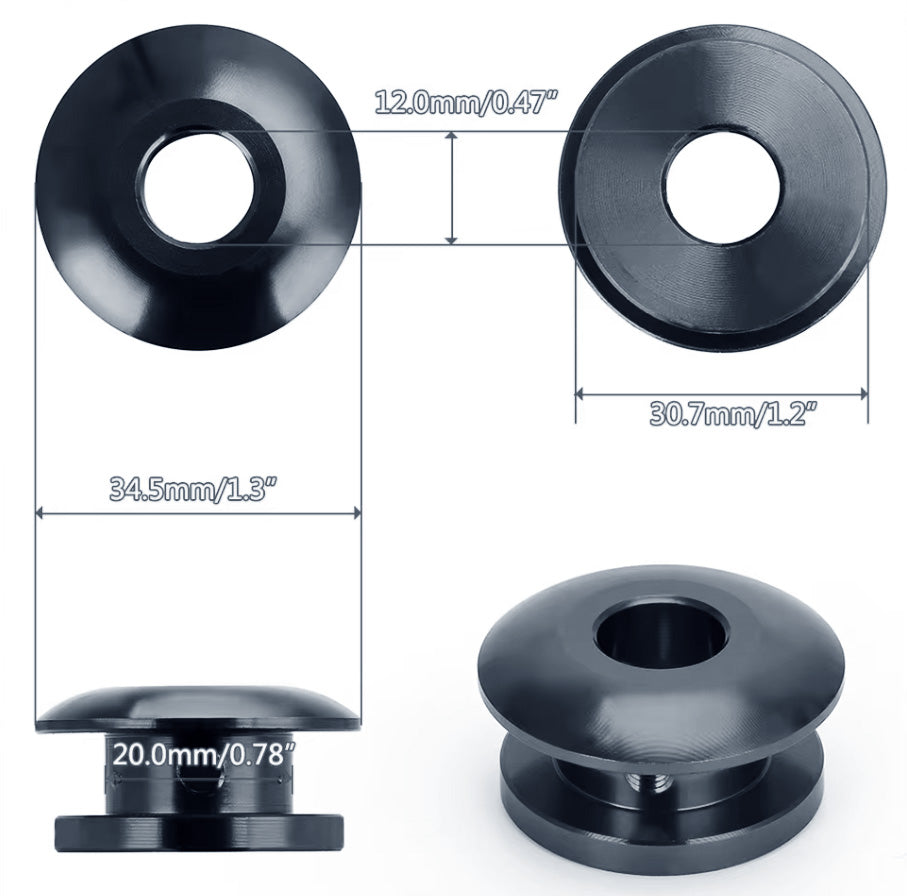 Universal Shift Knob Stopper Shifting Head Limiter Fixed Base Gear Head Buckle Aluminum Car Gear Knob