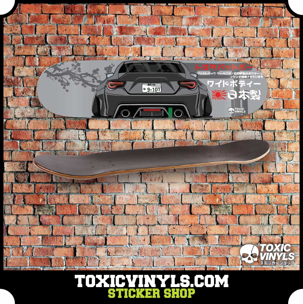 Toyota GT86  JDM Skate Deck