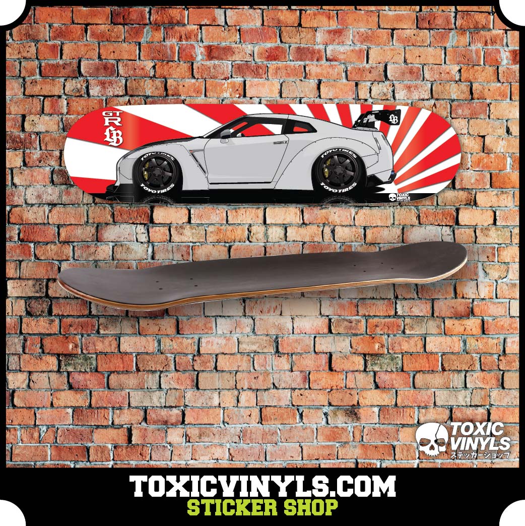 Nissan GTR35 JDM Skate Deck
