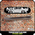 Nissan GTR35 Godzilla not skyline JDM car skate deck wall art