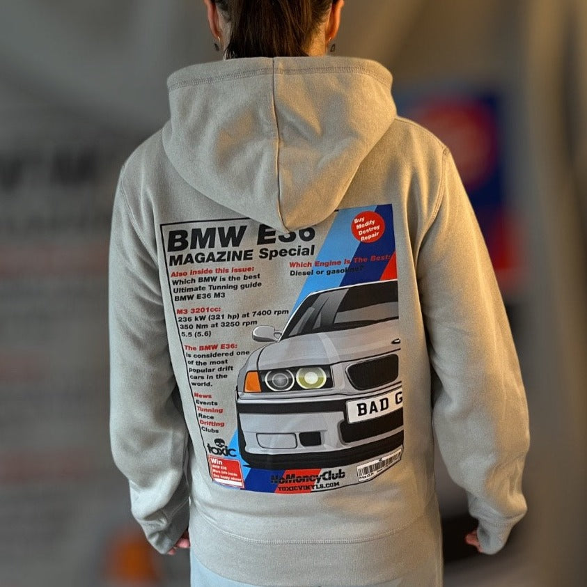 BMW E36 Magazine cover Hoodie