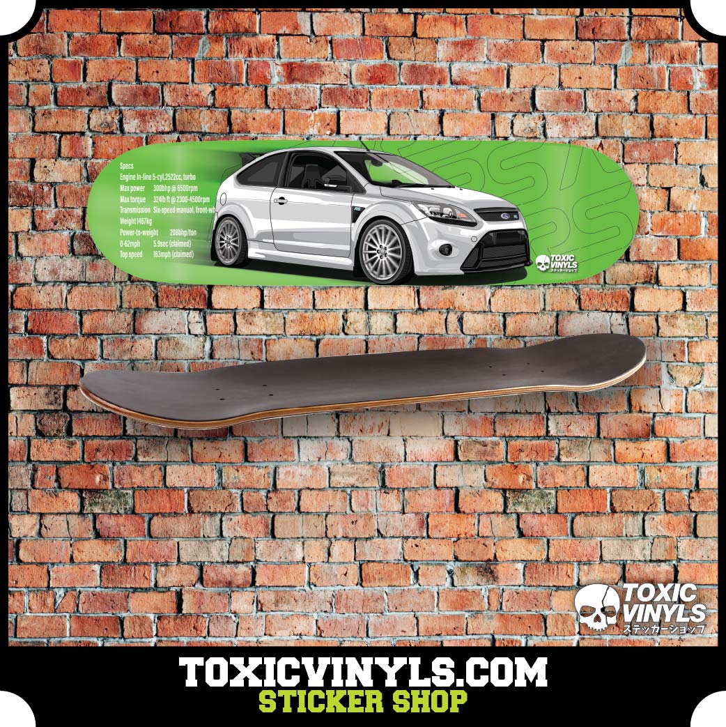Ford Focus RS mk2 Skate Deck