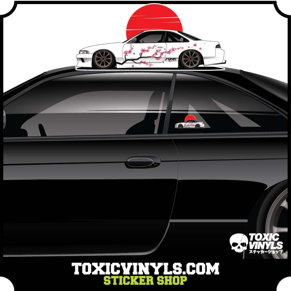 Nissan S14 car jdm sticker
