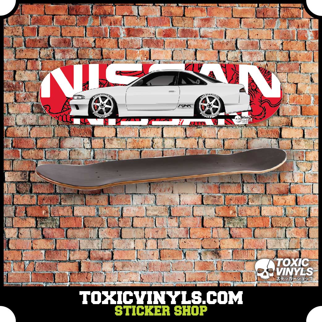 Nissan S14 jdm skate deck
