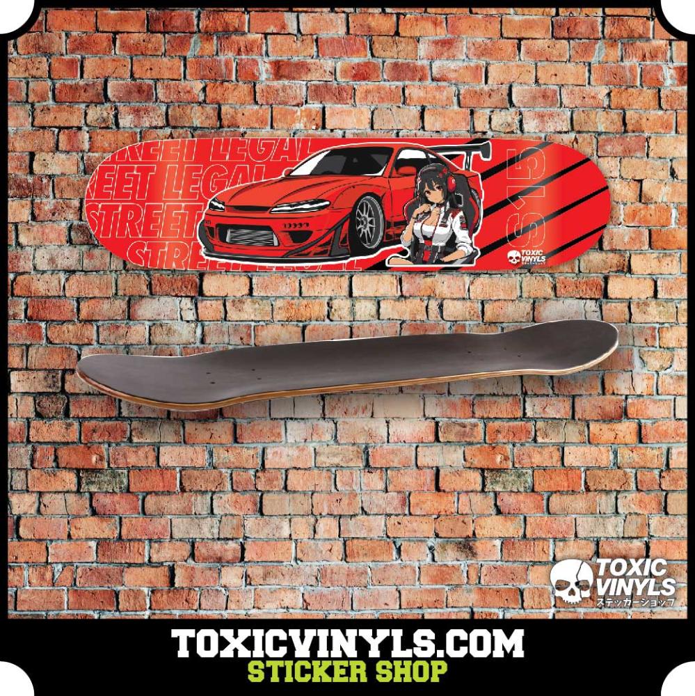 Nissan Silvia S15 JDM skate Deck