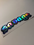 Savage Layered Sticker
