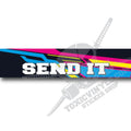 SEND IT Windscreen Sunstrip Banner