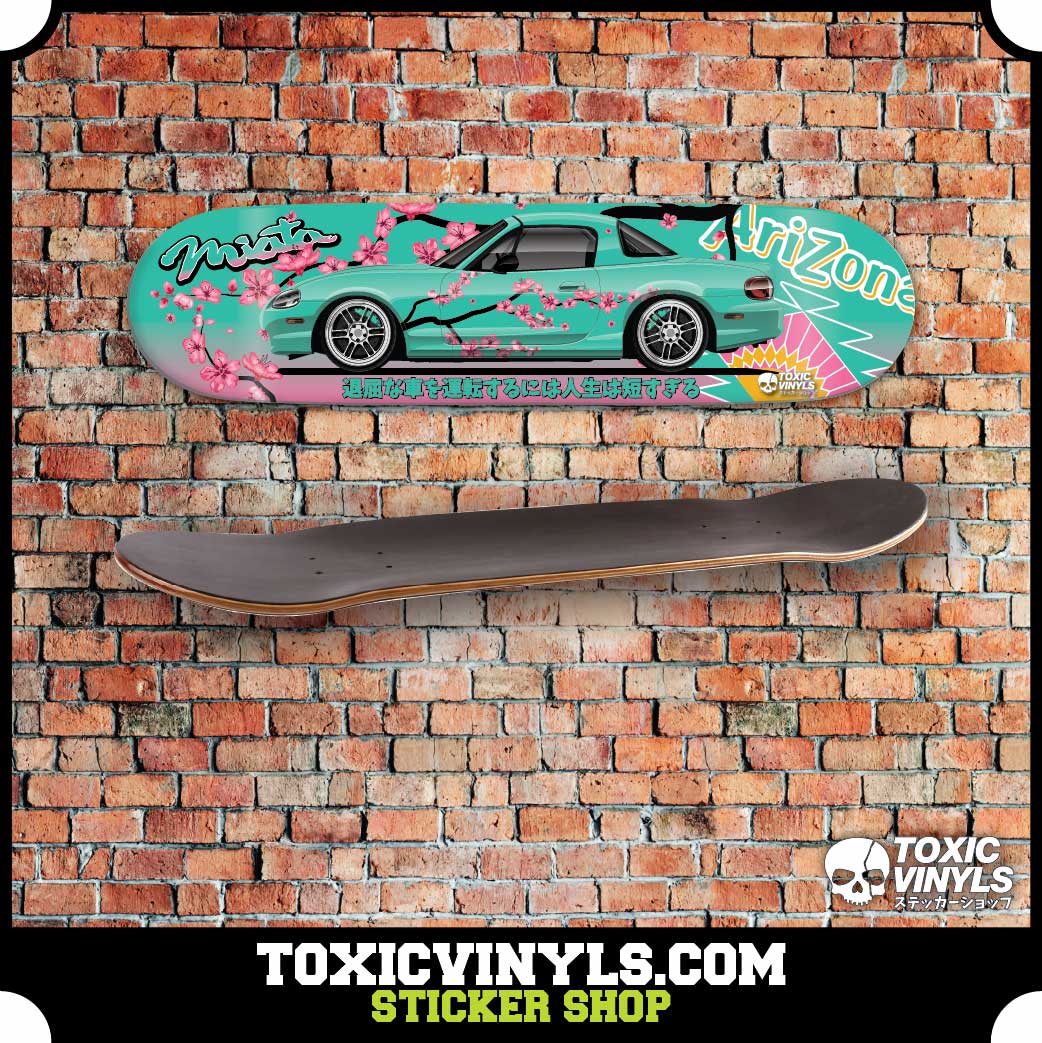 Mazda MX5 Miata NB JDM Skate Deck