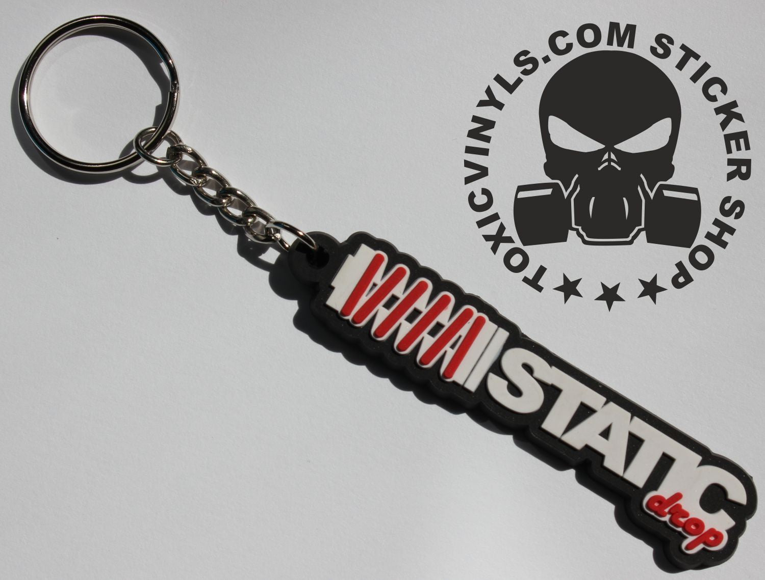 Static Drop Suspension Keyring