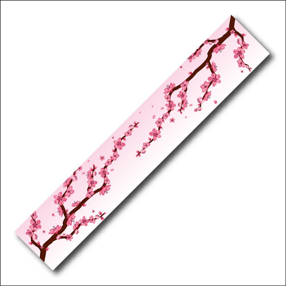 Pink white Cherry Blossom Sunstripe JDM banner